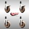 Service Caster 5 Inch 316SS High Temp Glass Filled Nylon 1-5/8 Inch Stem Caster Lck Brake, 2PK SS316TTLEX20S514-GFNSHT-2-S-2-158 - alternate 1